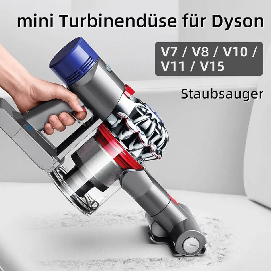 Mini Turbine Nozzle for Dyson V7 / V8 / V10 / V11 / V15 Vacuum Cleaners