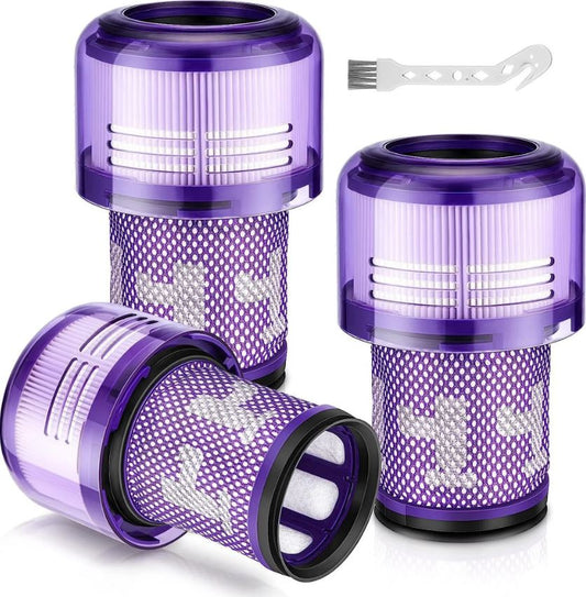 3 Stück HEPA Filter für Dyson V12 Detect Slim Absolute